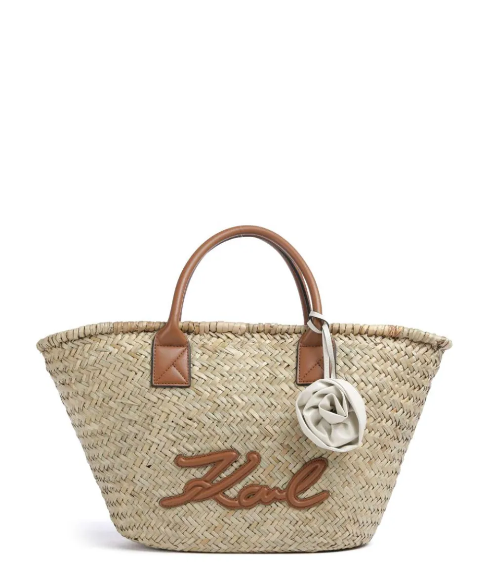 K/Signature Medium Handtasche Bast natur