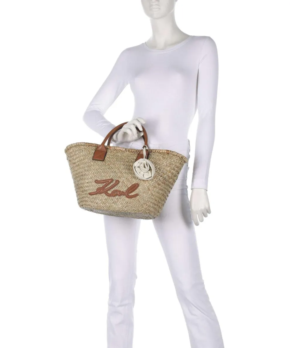 K/Signature Medium Handtasche Bast natur