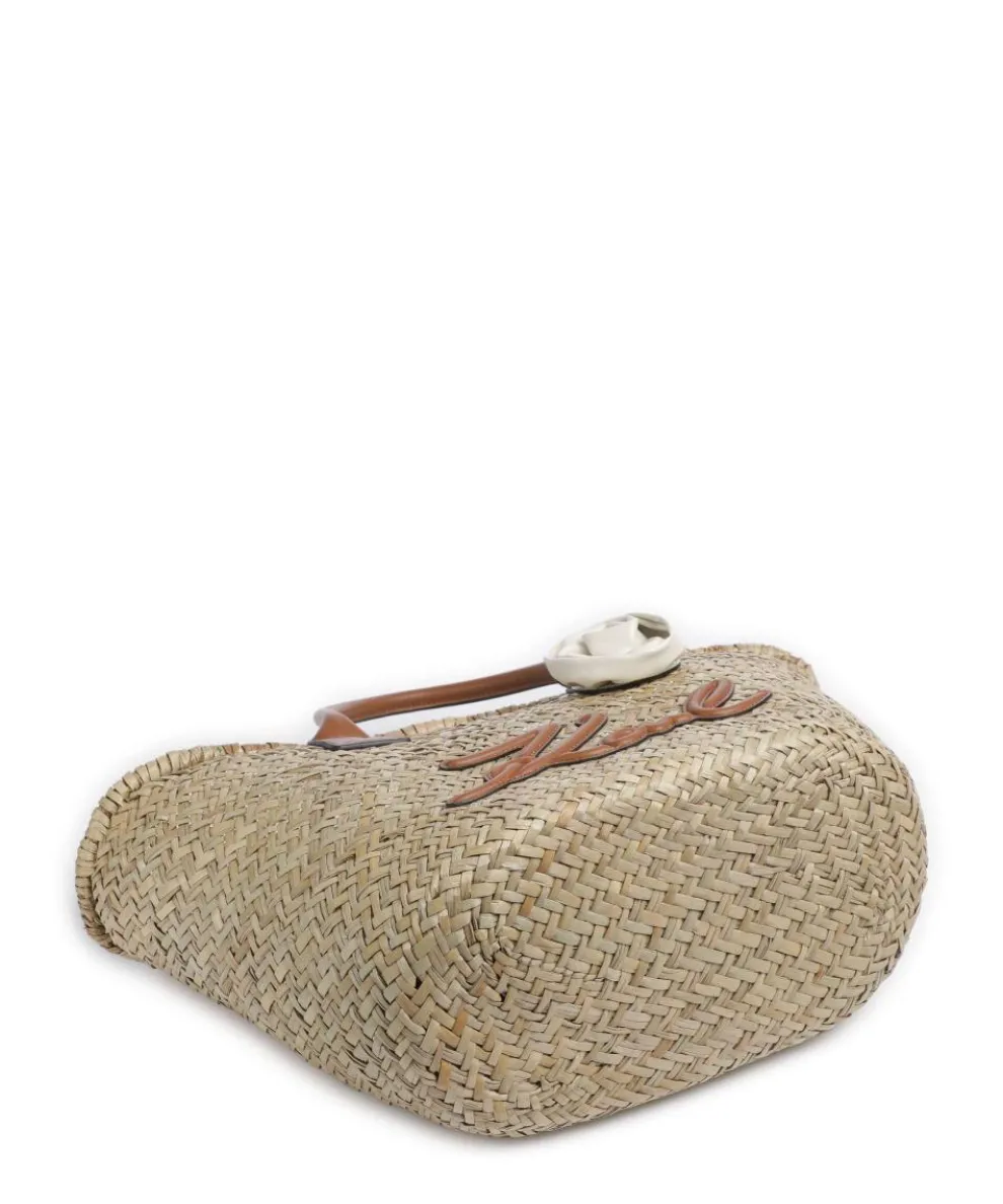 K/Signature Medium Handtasche Bast natur