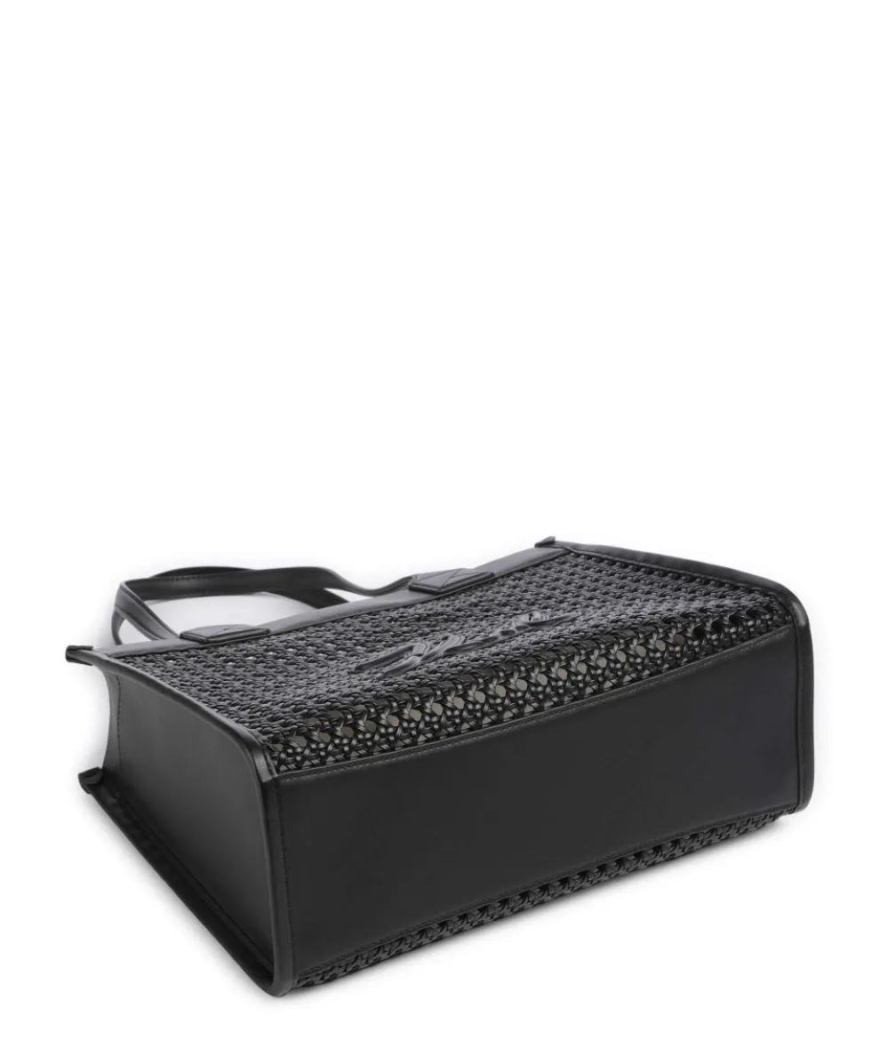 K/Skuare Shopper Lederimitat schwarz