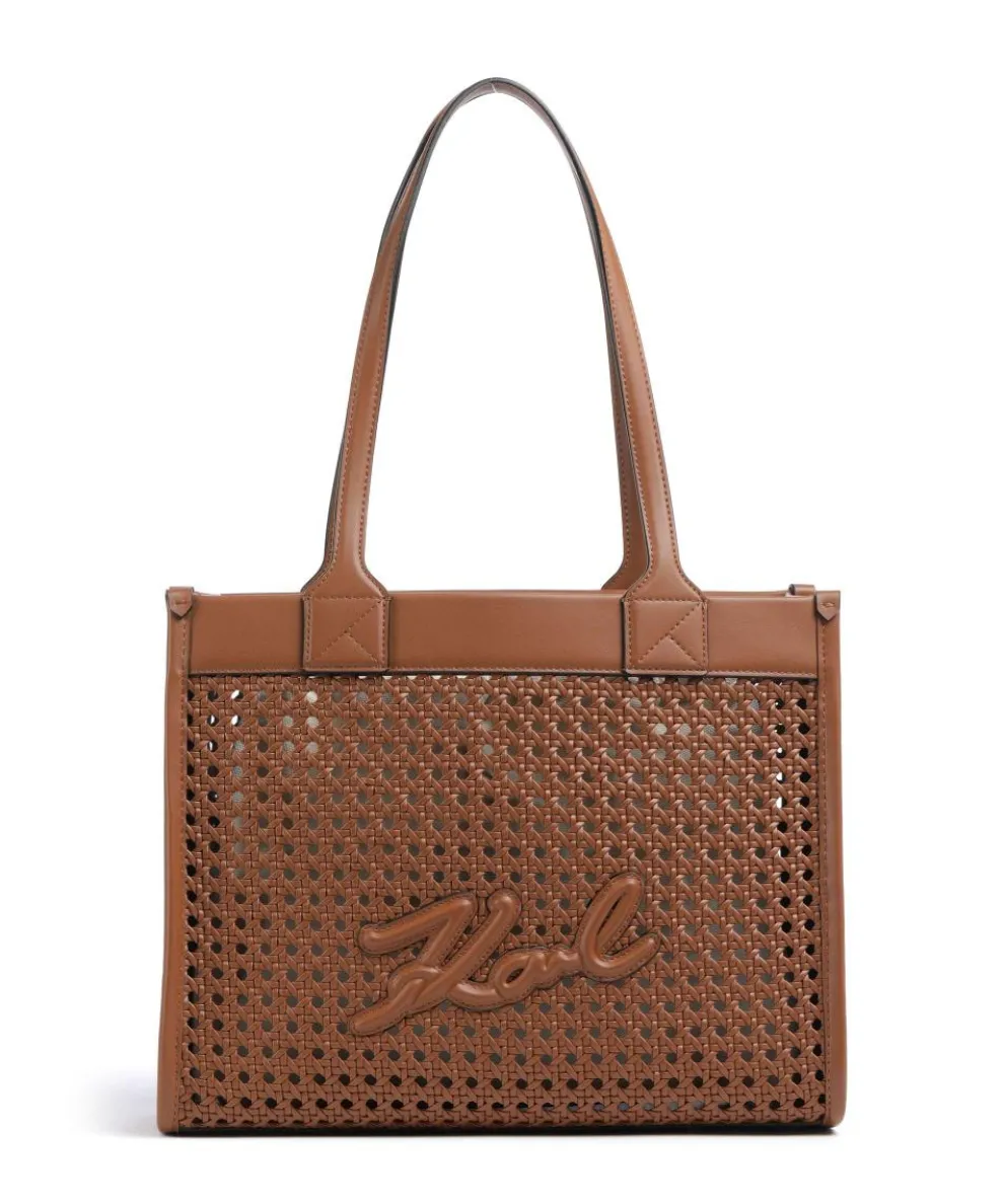 K/Skuare Shopper Lederimitat braun