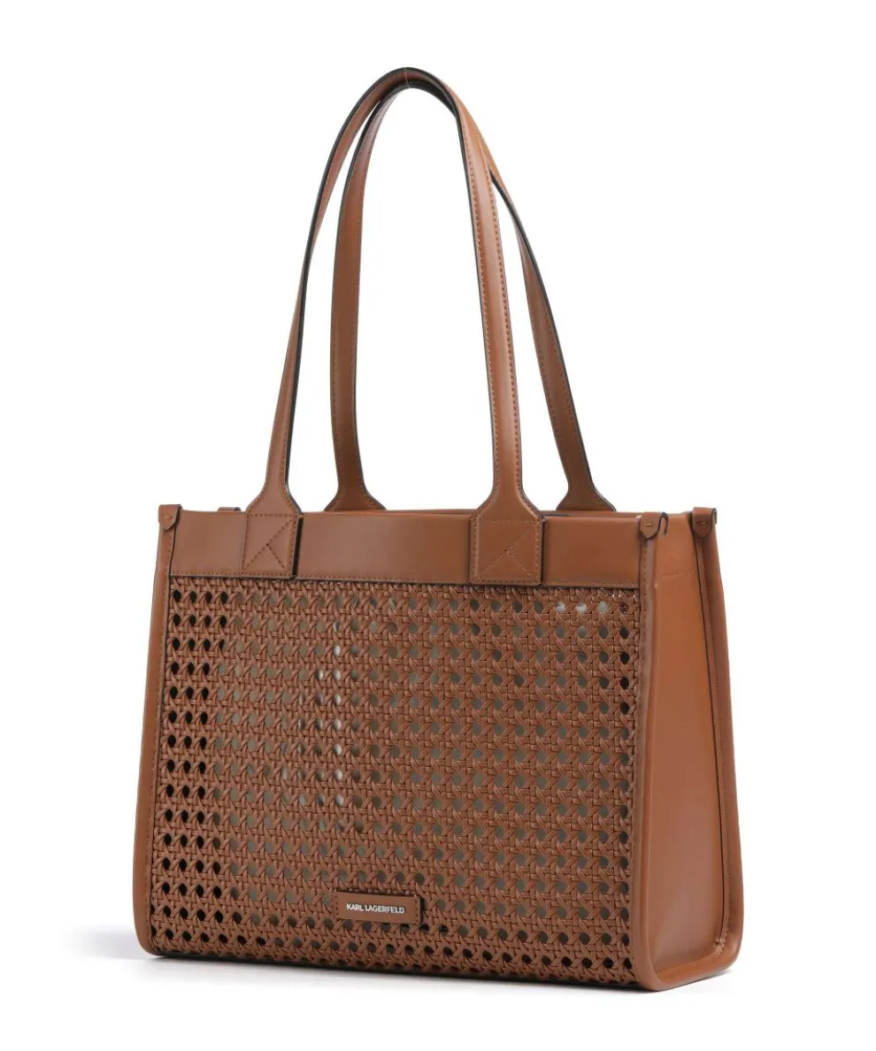 K/Skuare Shopper Lederimitat braun