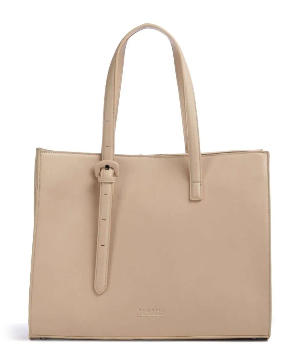 Luna Shopper 13″ Lederimitat beige