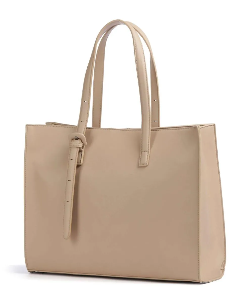 Luna Shopper 13″ Lederimitat beige