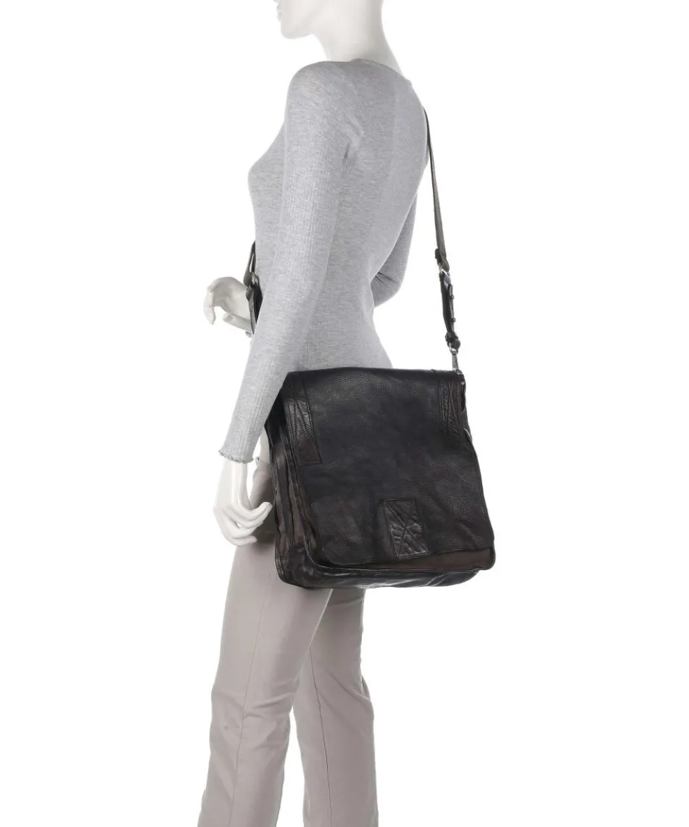 Kuriertasche Rindsleder anthrazit