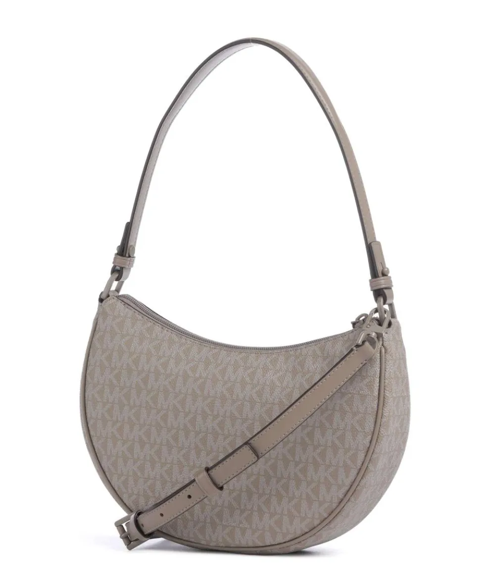 Kyla Small Schultertasche Lederimitat taupe