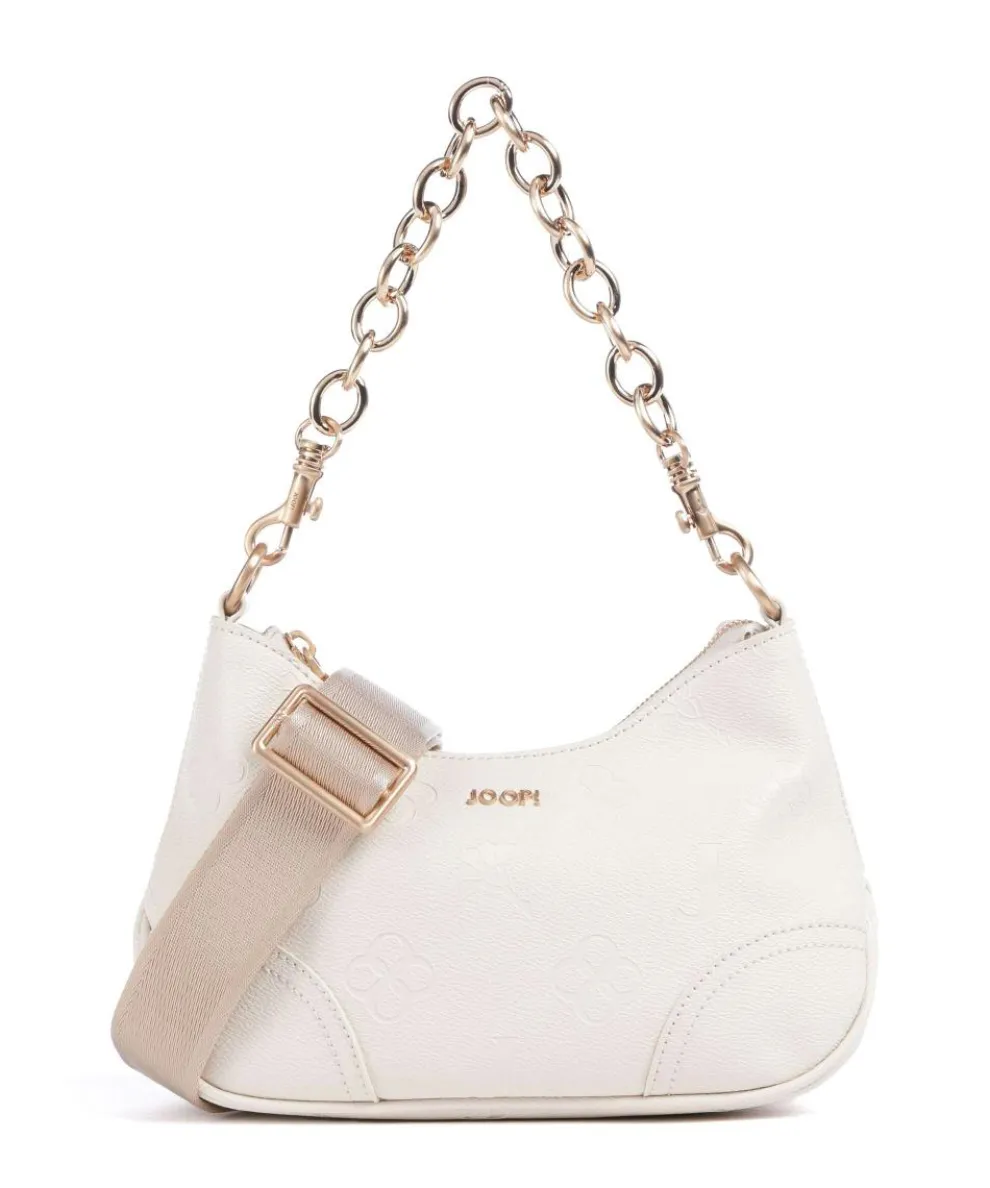 Decoro Edition Aimee Schultertasche Lederimitat weiß