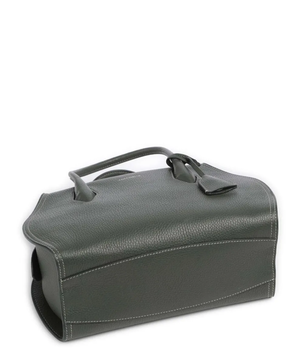 Lord Handtasche genarbtes Leder khaki