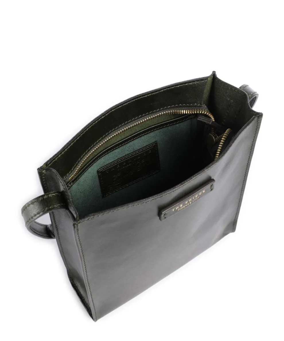 Mirra Umhängetasche fein genarbtes Rindsleder khaki