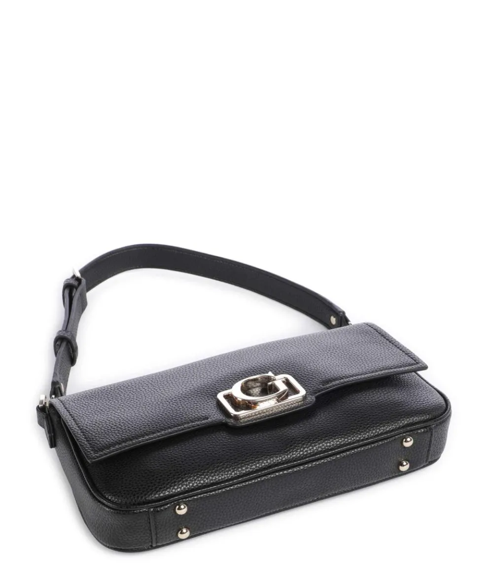 Circe Schultertasche Lederimitat schwarz