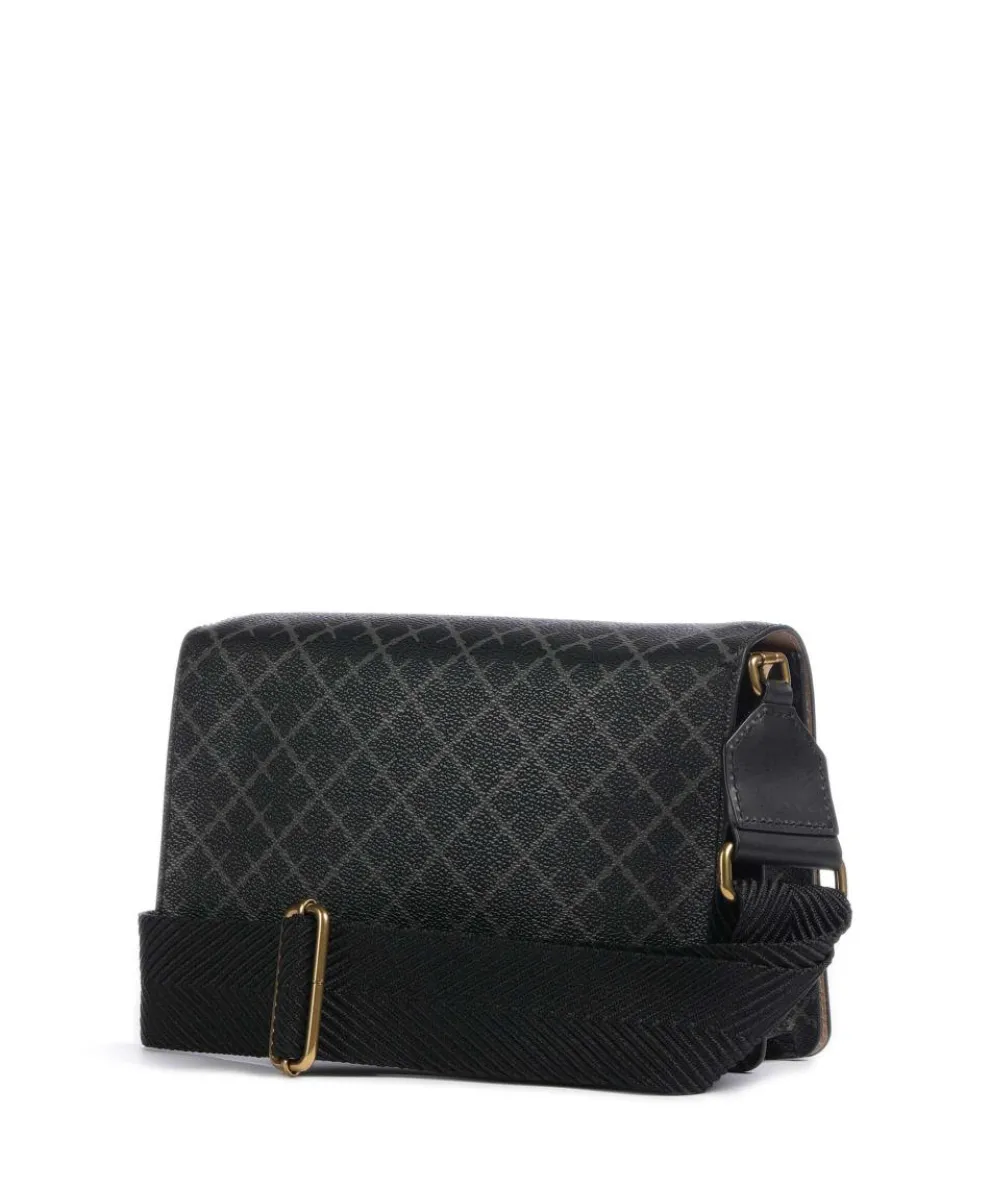 Loenna Umhängetasche Lederimitat schwarz