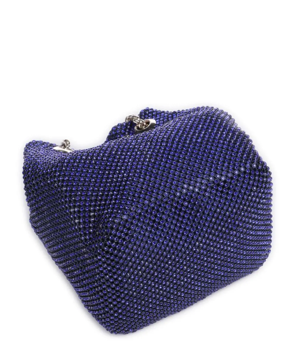 Zalina Schultertasche Aluminium blau