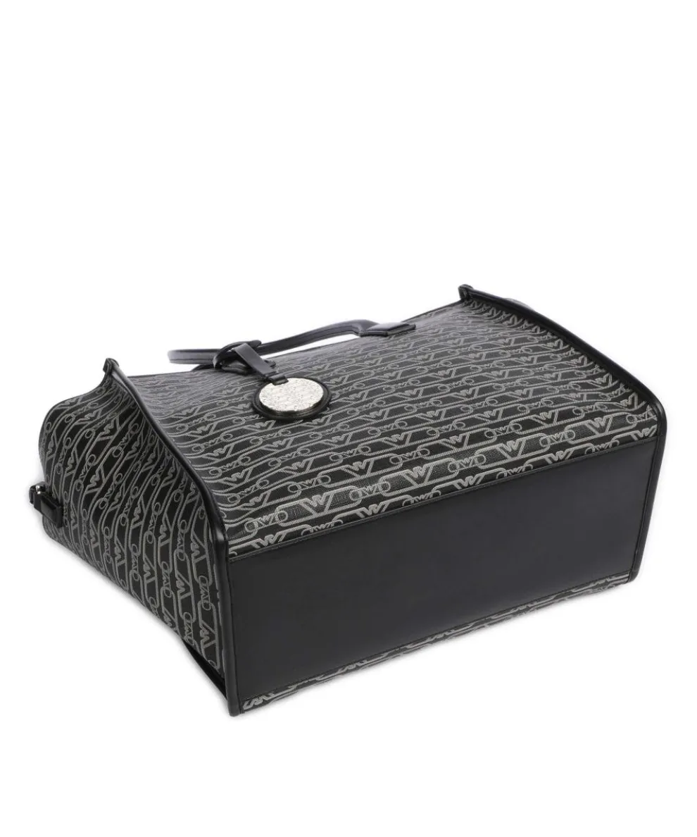 La Gio Shopper Lederimitat schwarz