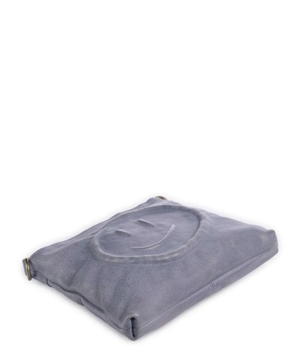 Lachnerstrasse 4 Umhängetasche genarbtes Rindsleder lavendel