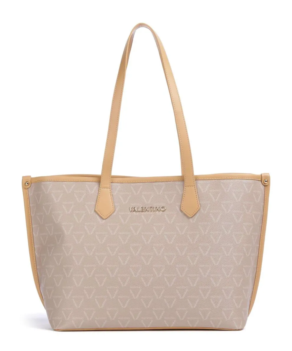 Lady Re Shopper Lederimitat beige