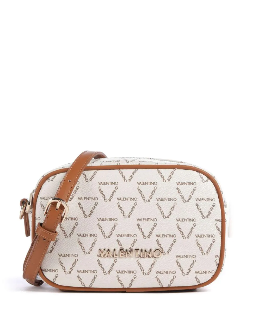 Lady Re Umhängetasche Polyurethane weiß/braun