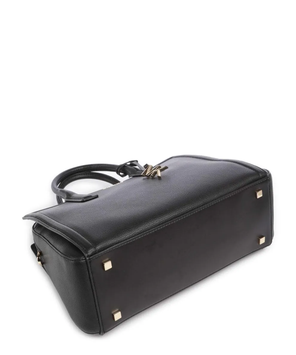 Laila Handtasche genarbtes Rindsleder schwarz