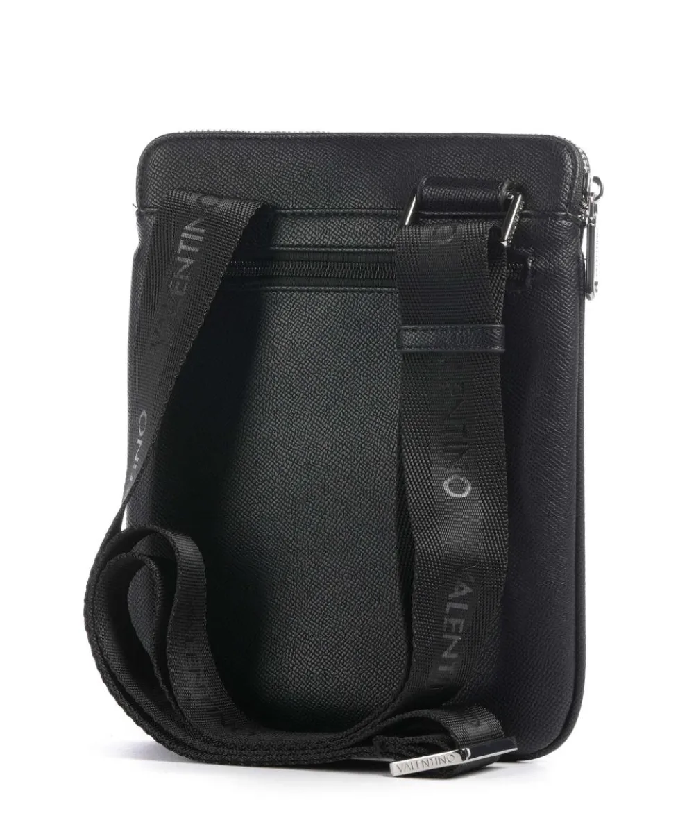 Landon Umhängetasche Lederimitat schwarz