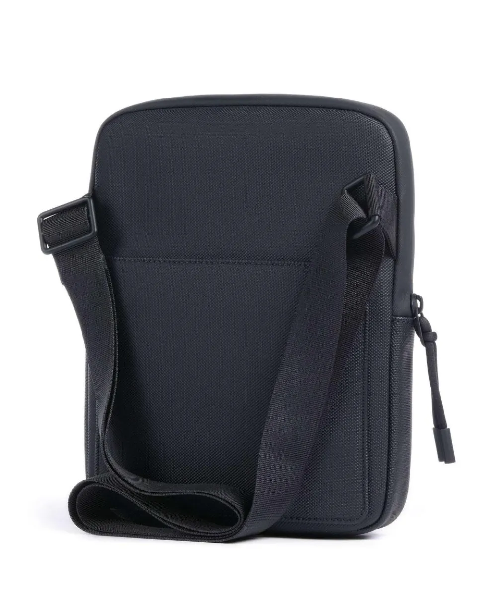 LCST Umhängetasche Lederimitat dunkelblau