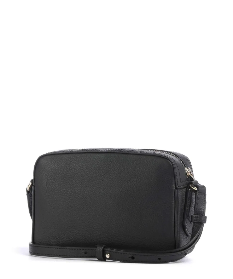 Lenah Umhängetasche genarbtes Rindsleder schwarz