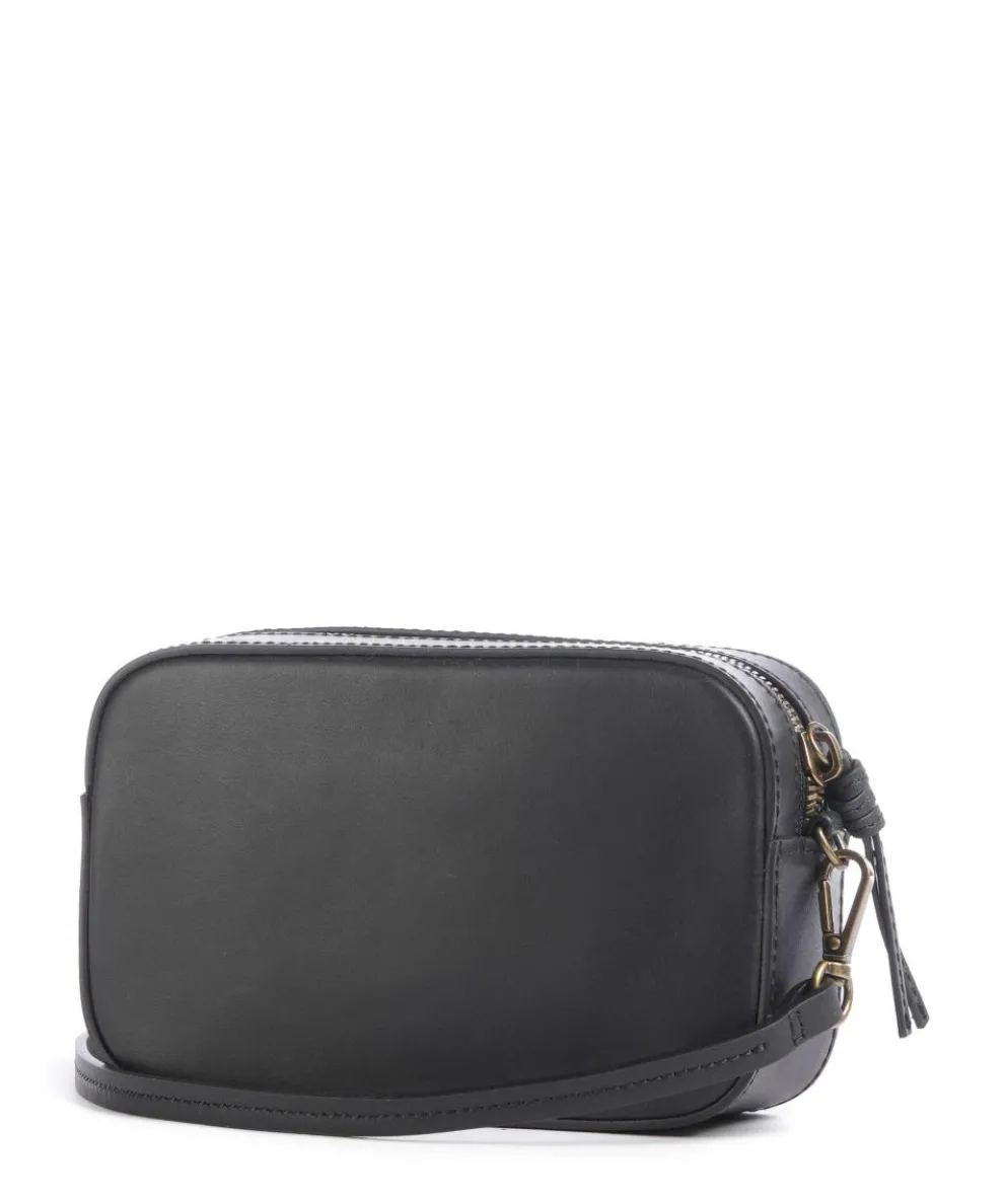 Liana XS Umhängetasche fein genarbtes Rindsleder schwarz