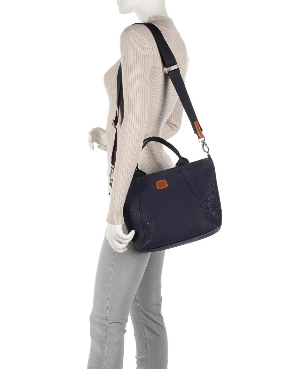 Life Handtasche Lederimitat navy