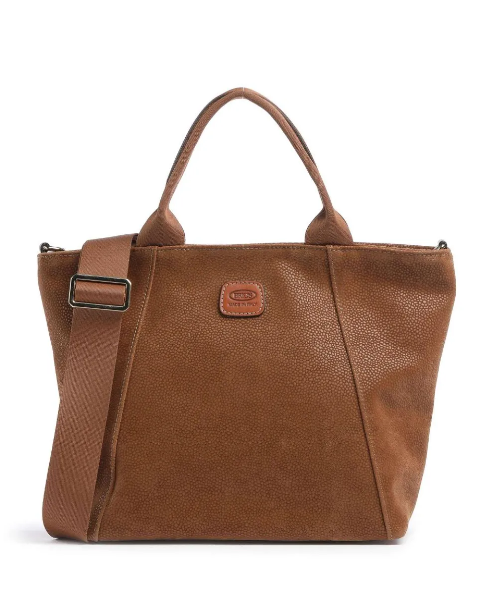 Life Handtasche Lederimitat braun