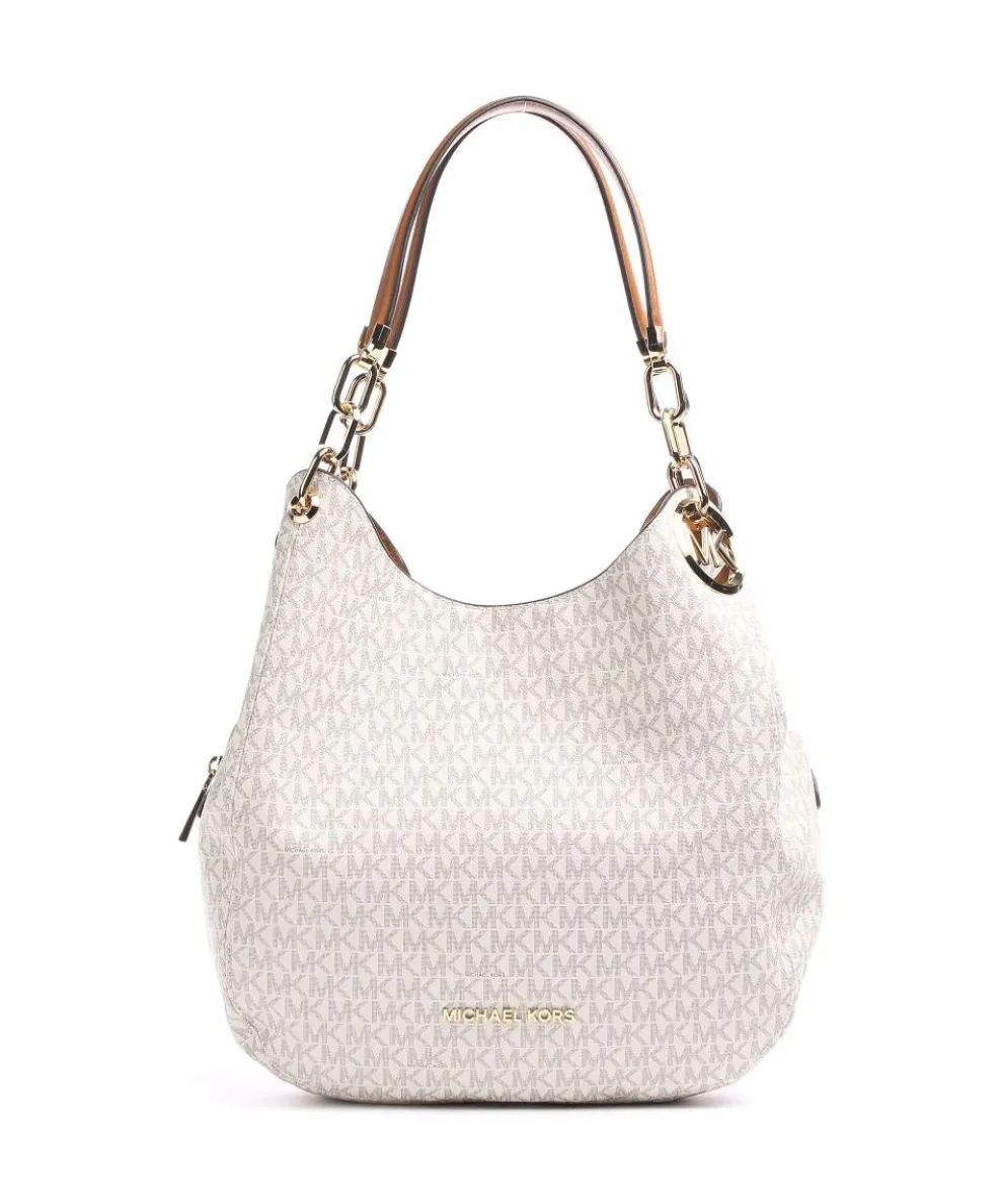 Lillie Beuteltasche Lederimitat elfenbein