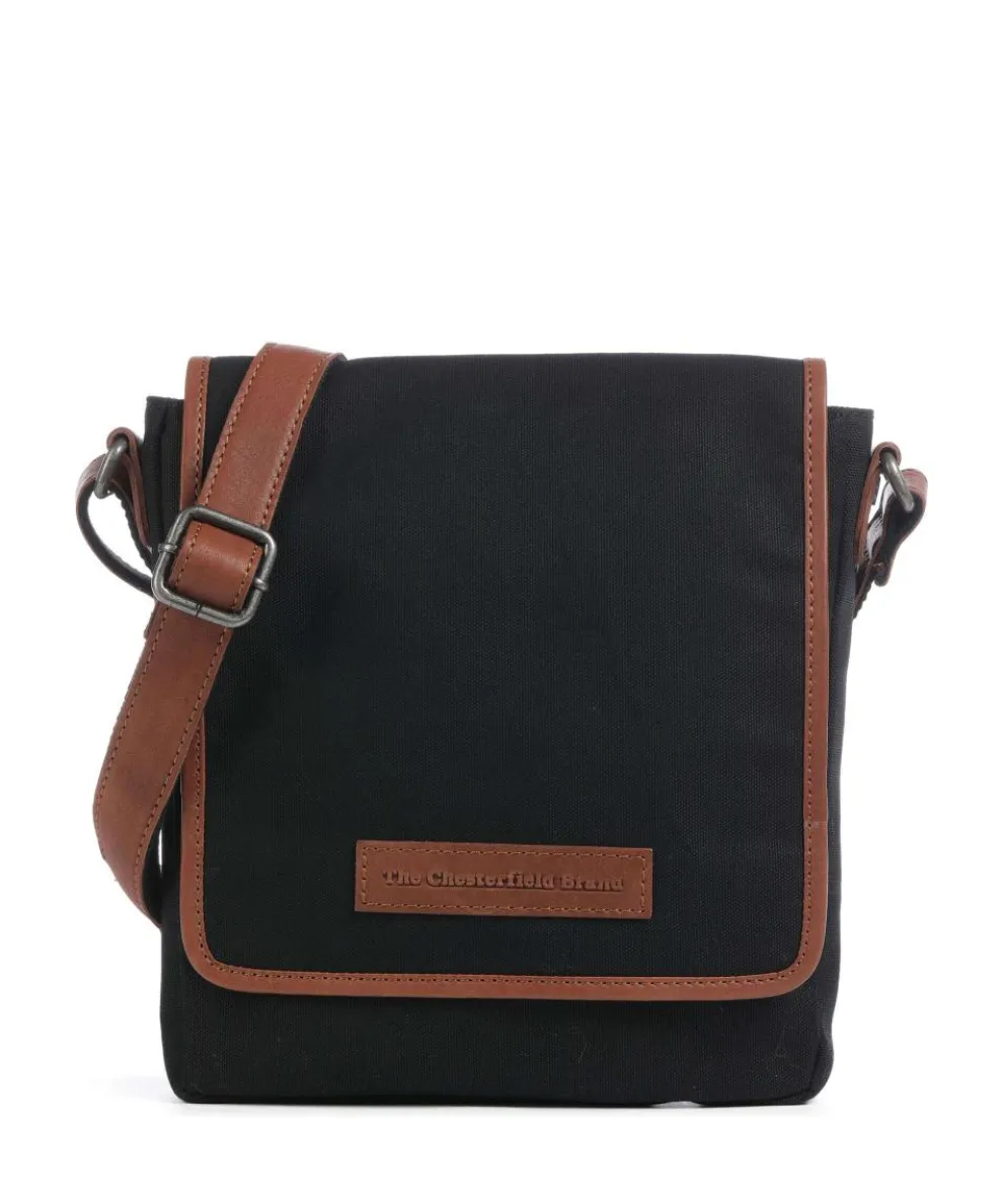 Lismore Umhängetasche Canvas schwarz