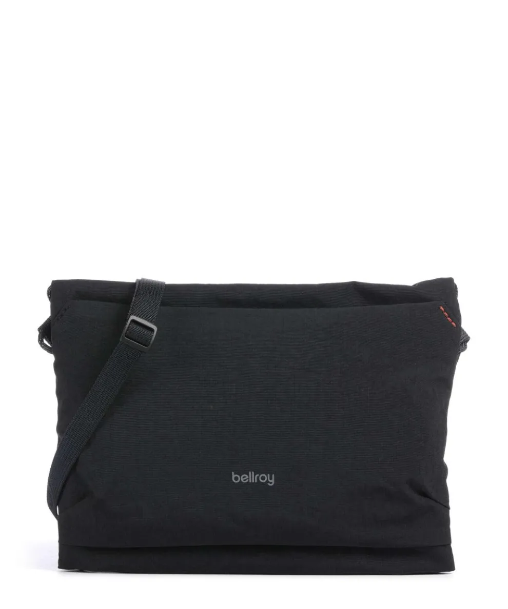 Lite Umhängetasche recyceltes Nylon schwarz