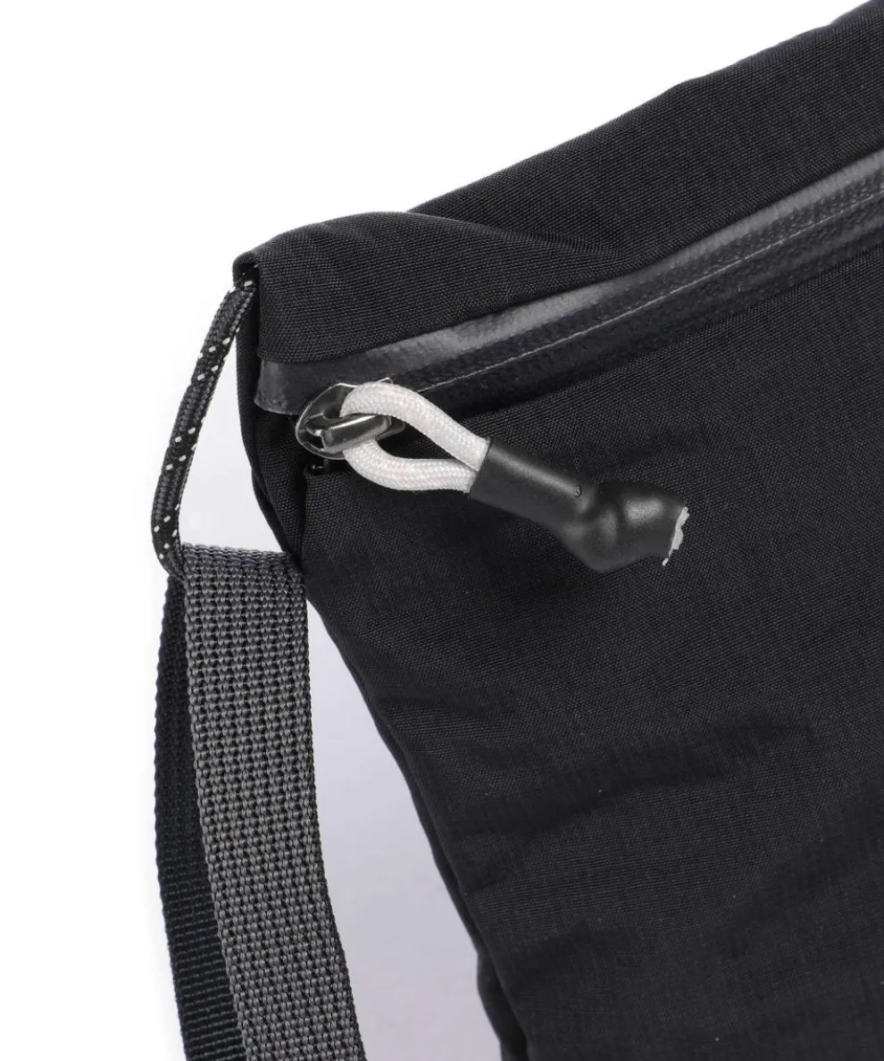 Lite Umhängetasche recyceltes Nylon schwarz