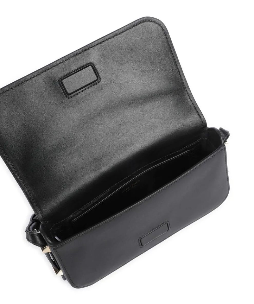 Liv Schultertasche fein genarbtes Rindsleder schwarz