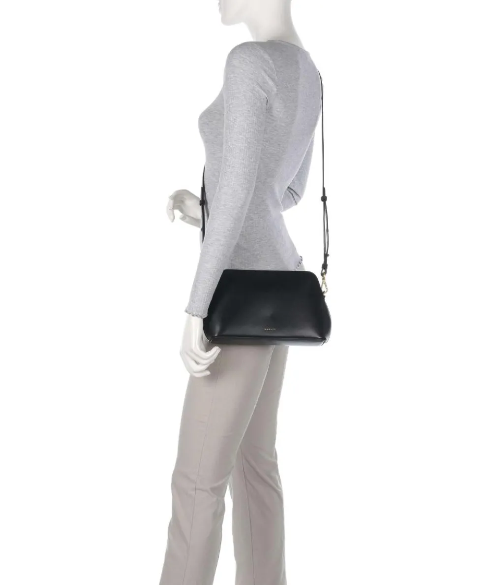 Liverpool Street Icon Umhängetasche Rindsleder schwarz