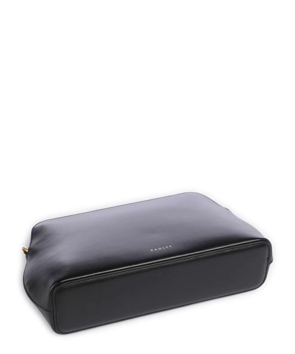 Liverpool Street Icon Umhängetasche Rindsleder schwarz