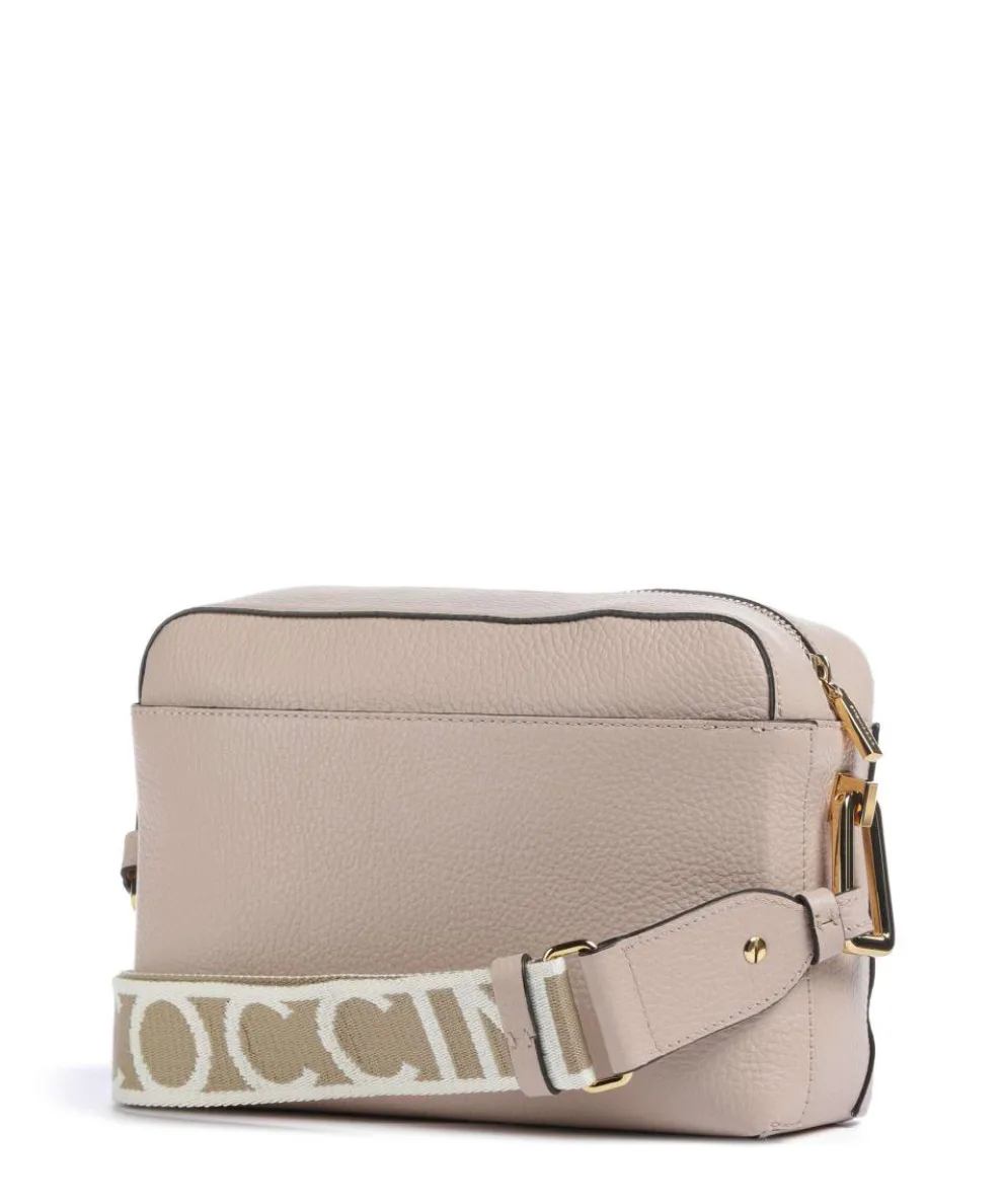 Liya Signature Umhängetasche genarbtes Leder altrosa