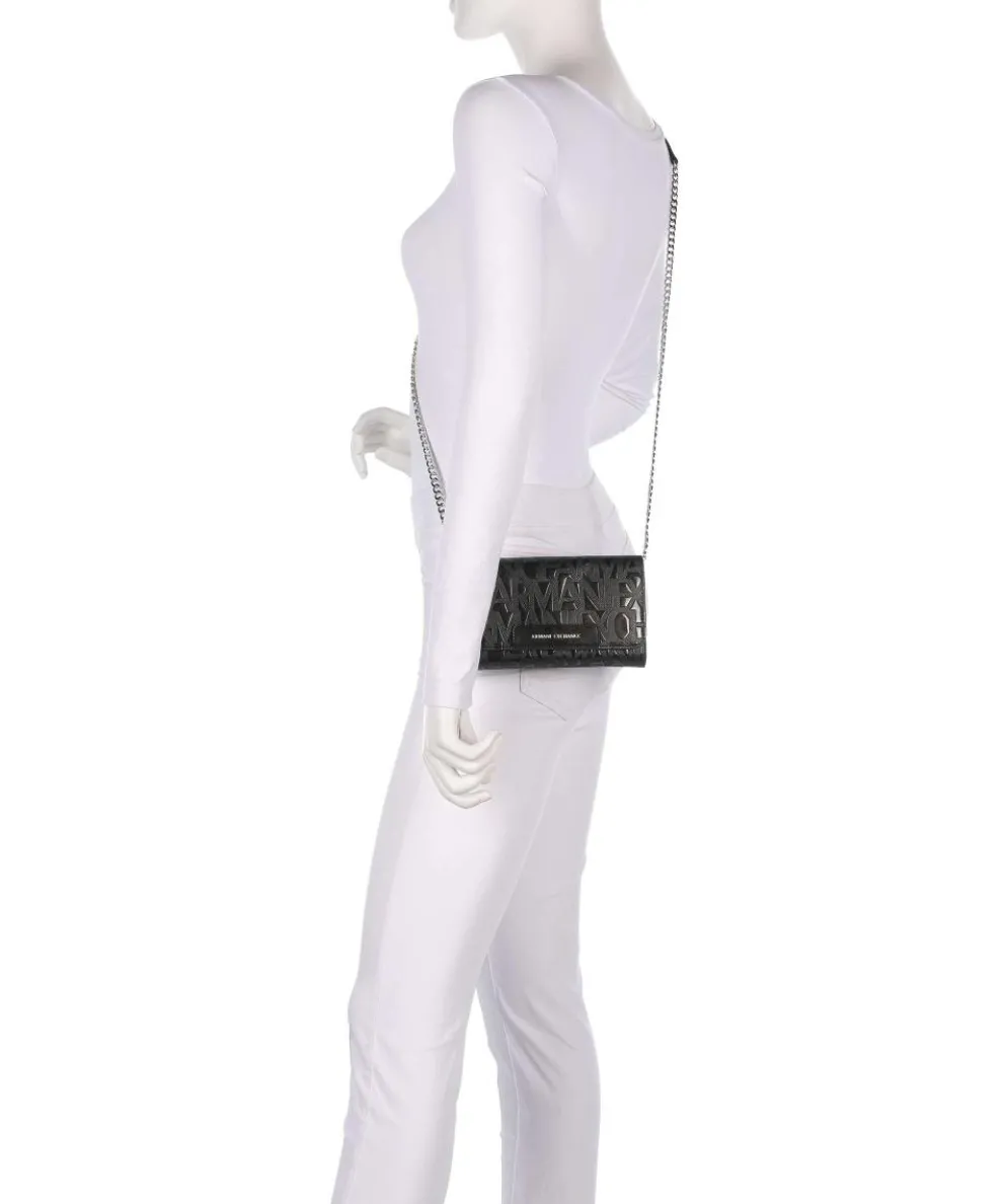 Liz Geldbörse Lederimitat schwarz