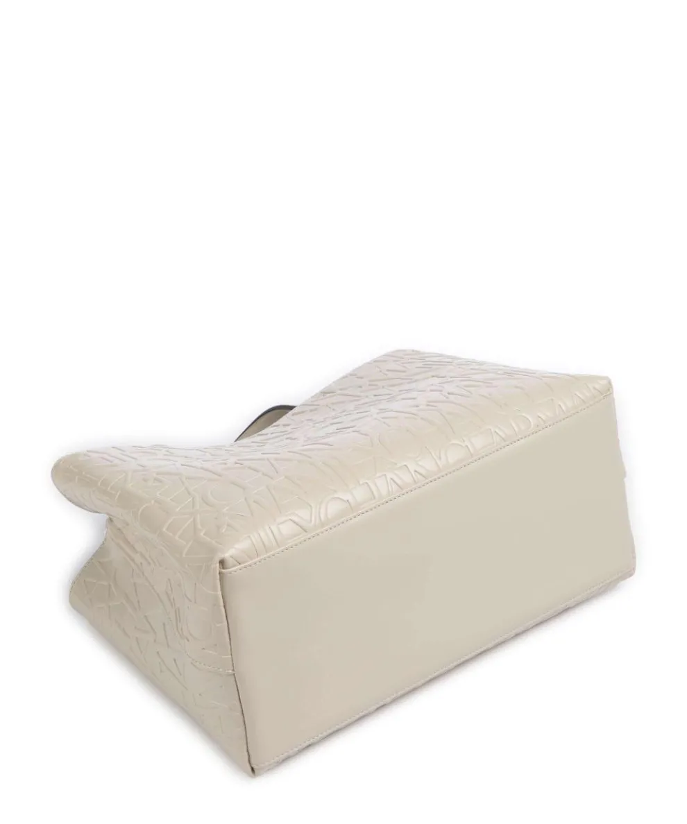 Liz M Handtasche Lederimitat elfenbein