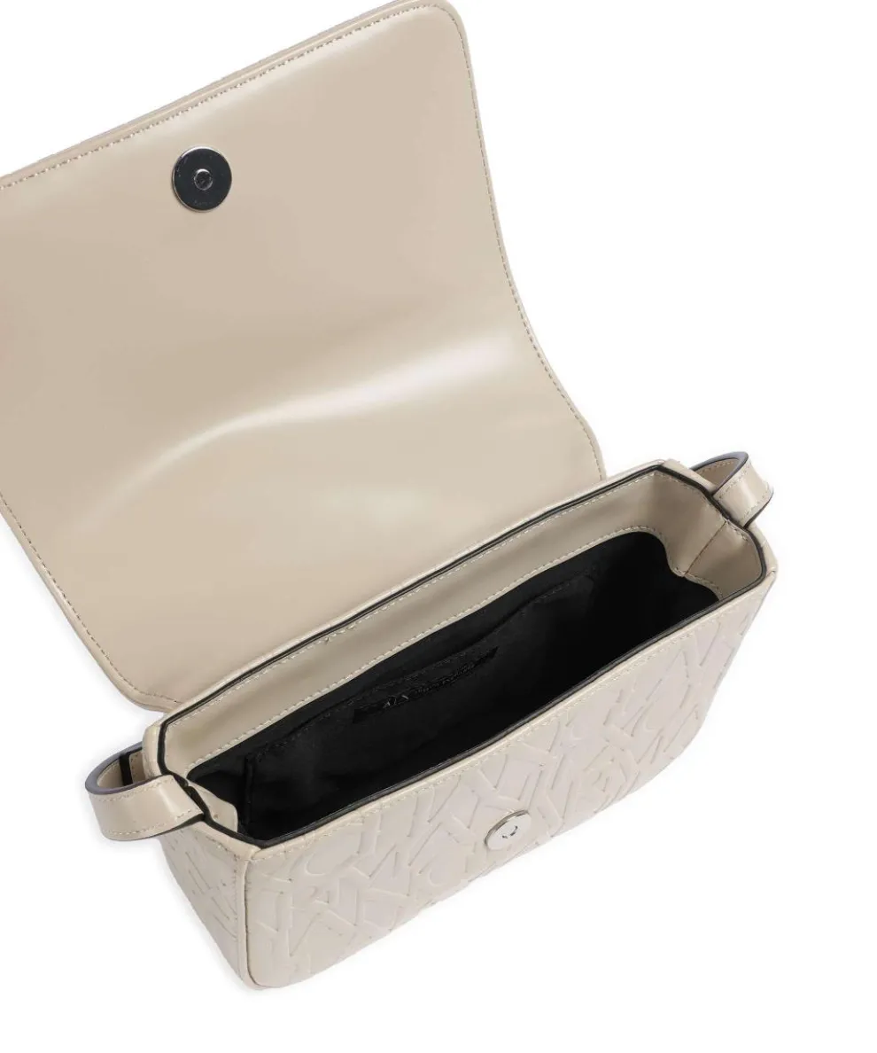 Liz M Umhängetasche Lederimitat beige