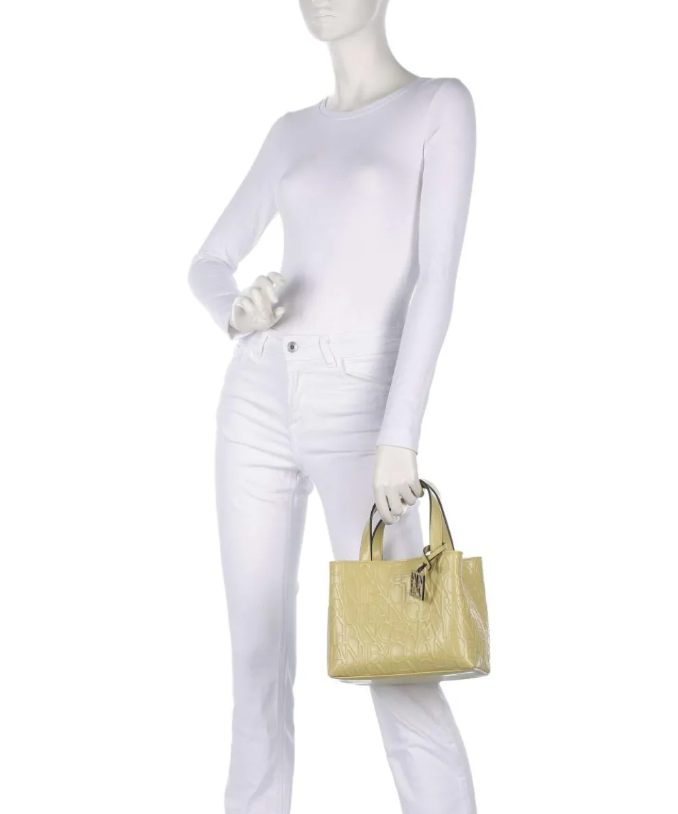 Liz S Handtasche Lederimitat gelb