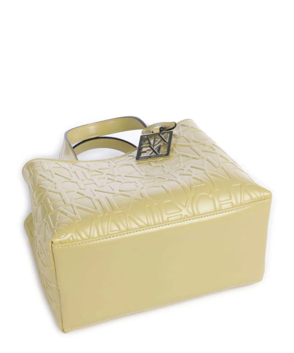 Liz S Handtasche Lederimitat gelb