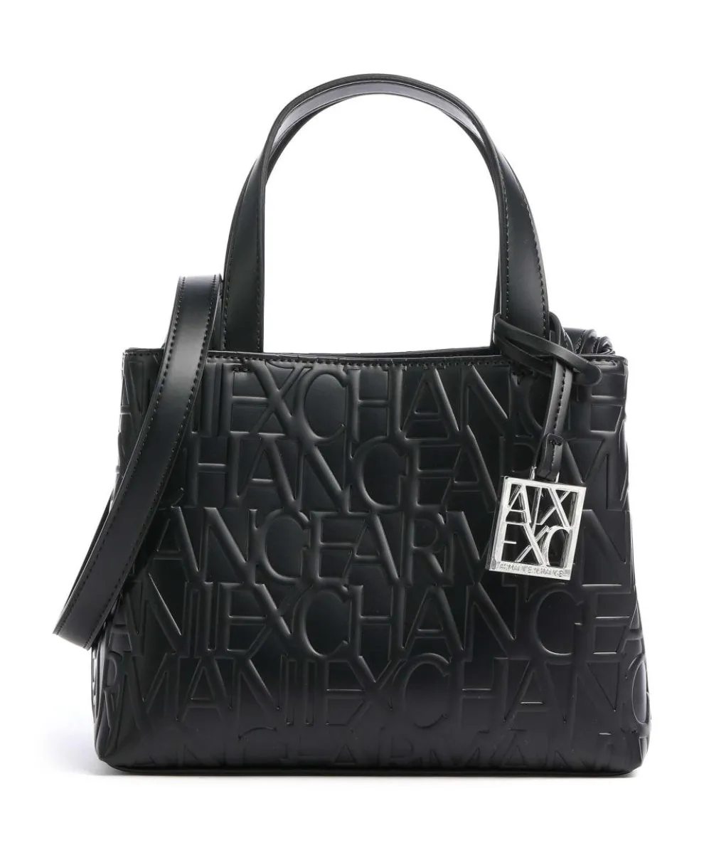 Liz S Handtasche Lederimitat schwarz