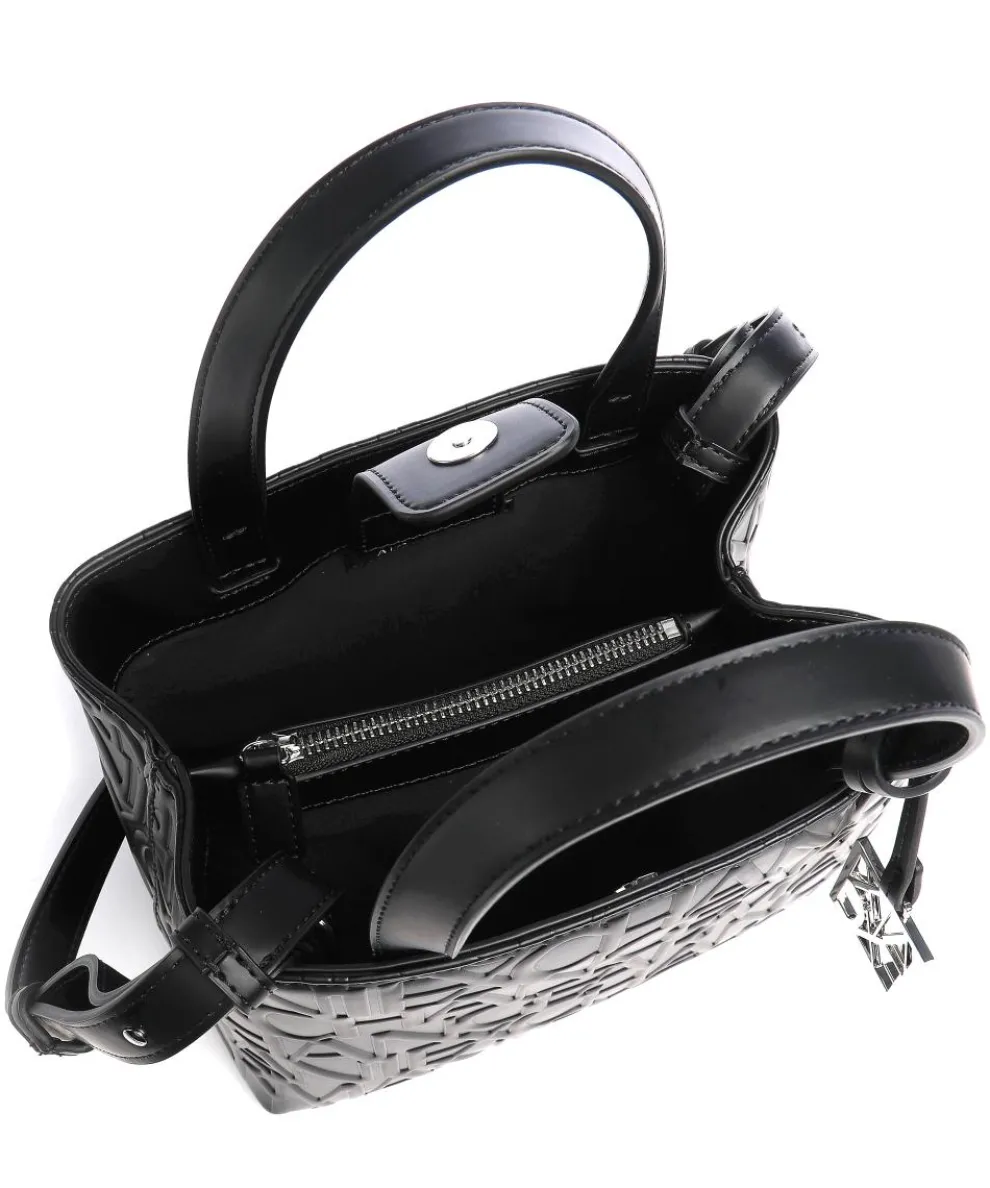 Liz S Handtasche Lederimitat schwarz