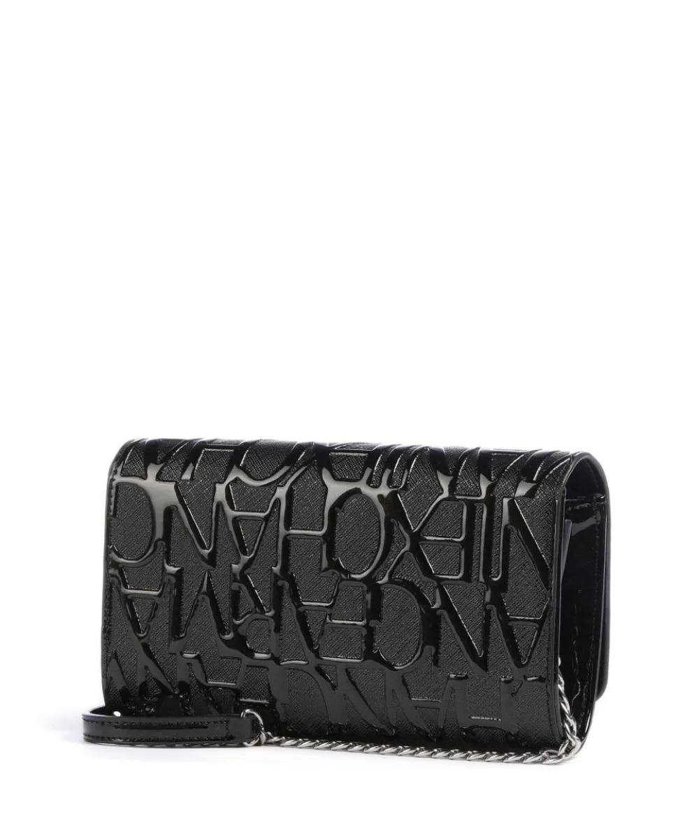 Liz Umhängetasche Lederimitat schwarz