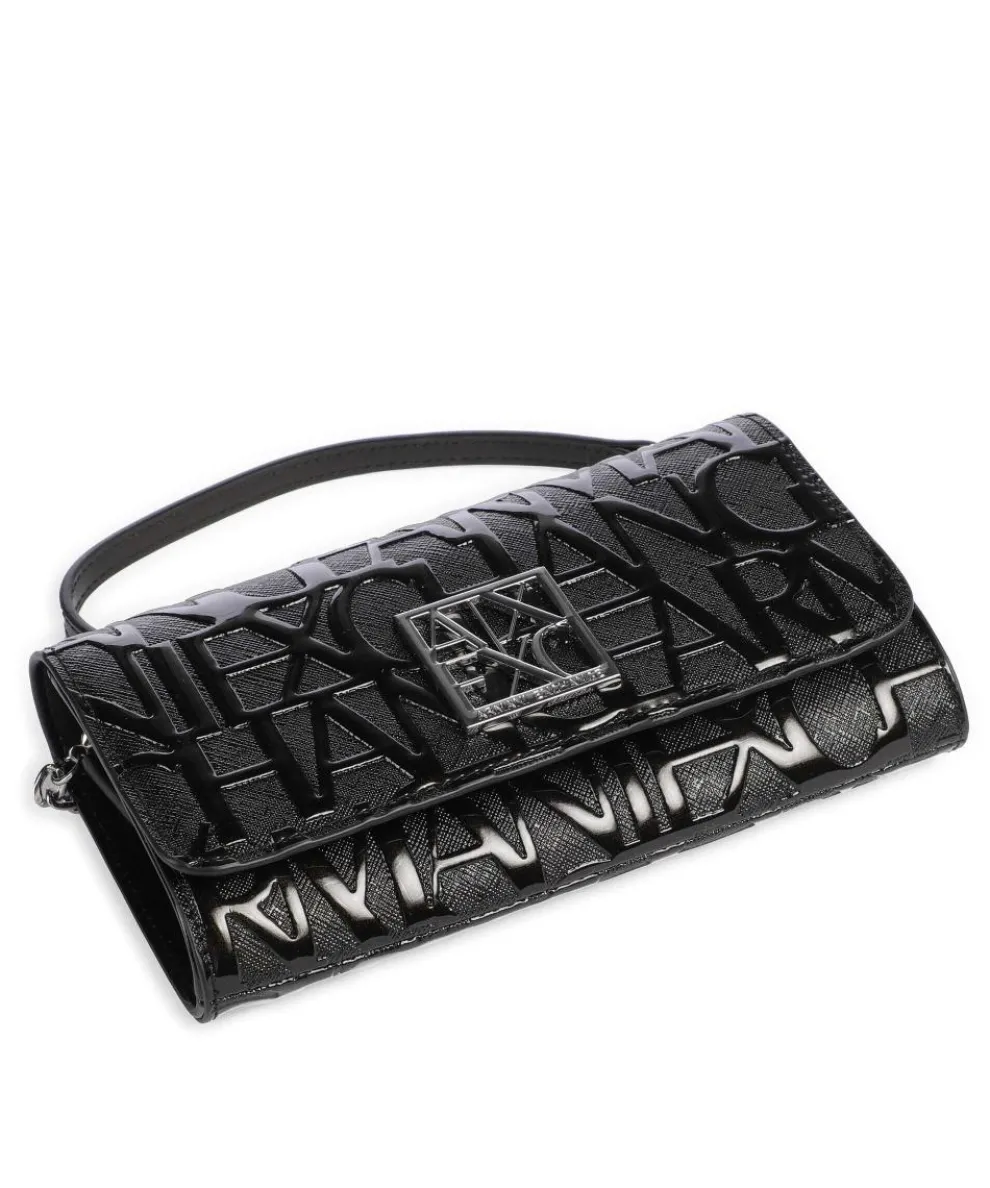 Liz Umhängetasche Lederimitat schwarz