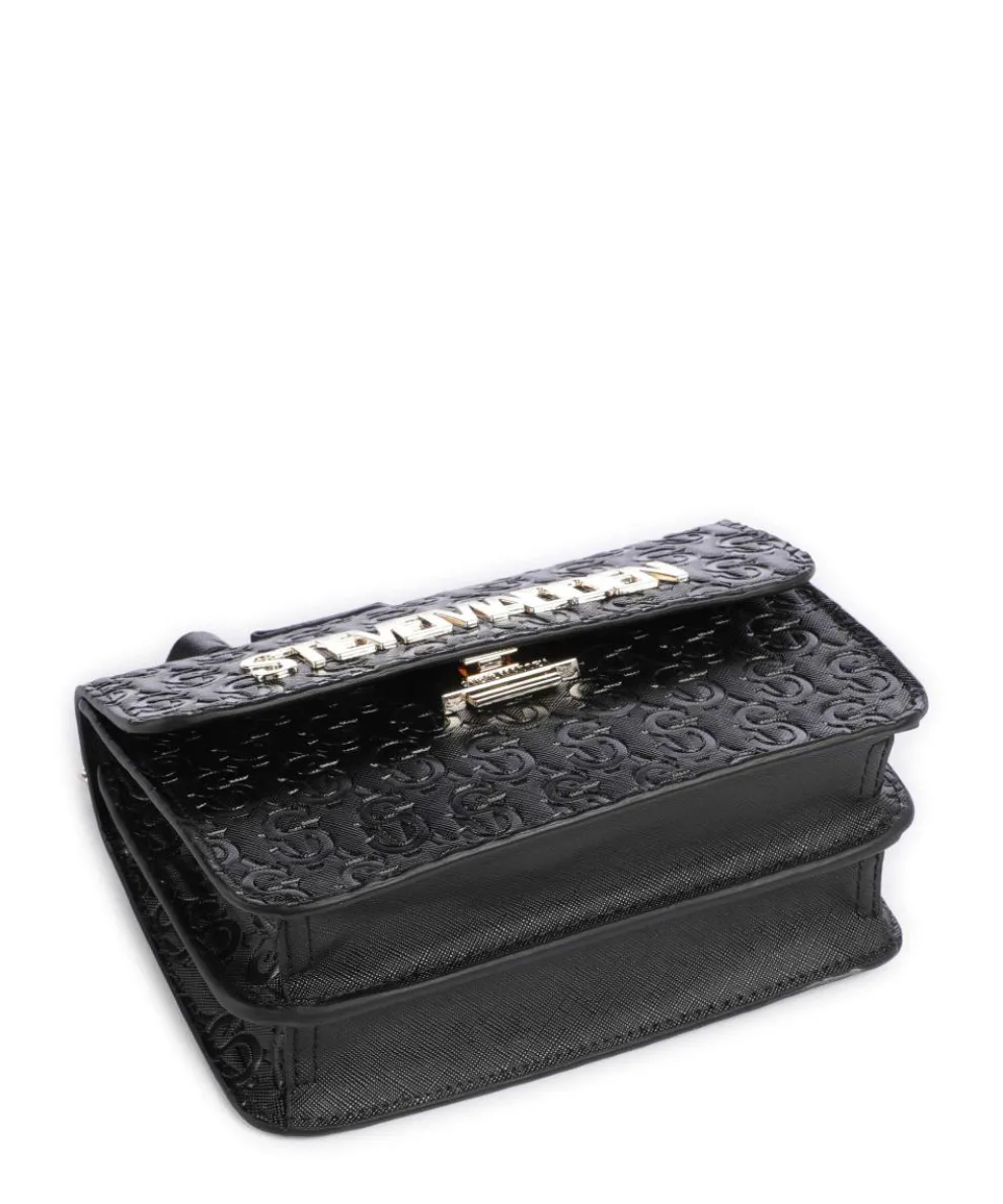 BCOAL-E Schultertasche Lederimitat schwarz