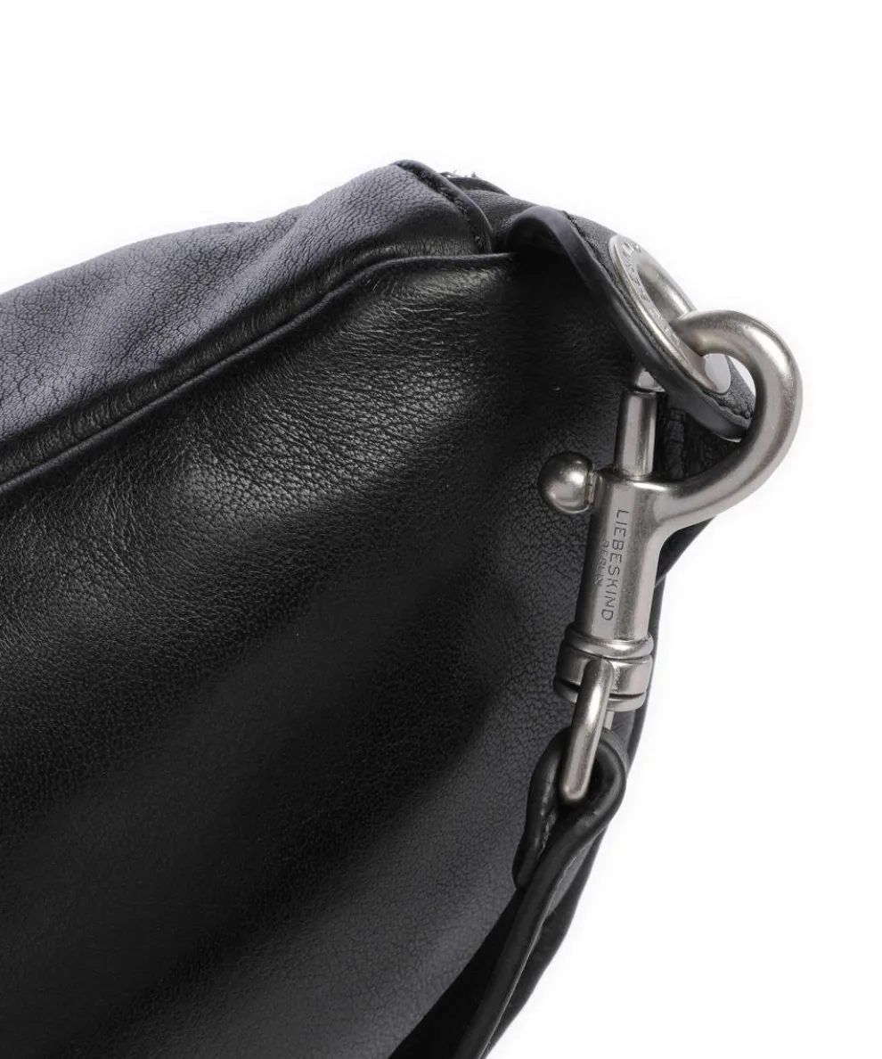 Tavia Sheep Natural Gürteltasche Schafsleder schwarz