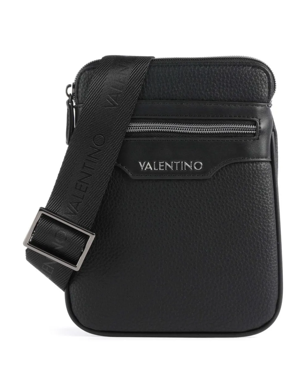 Efeo Umhängetasche Lederimitat schwarz