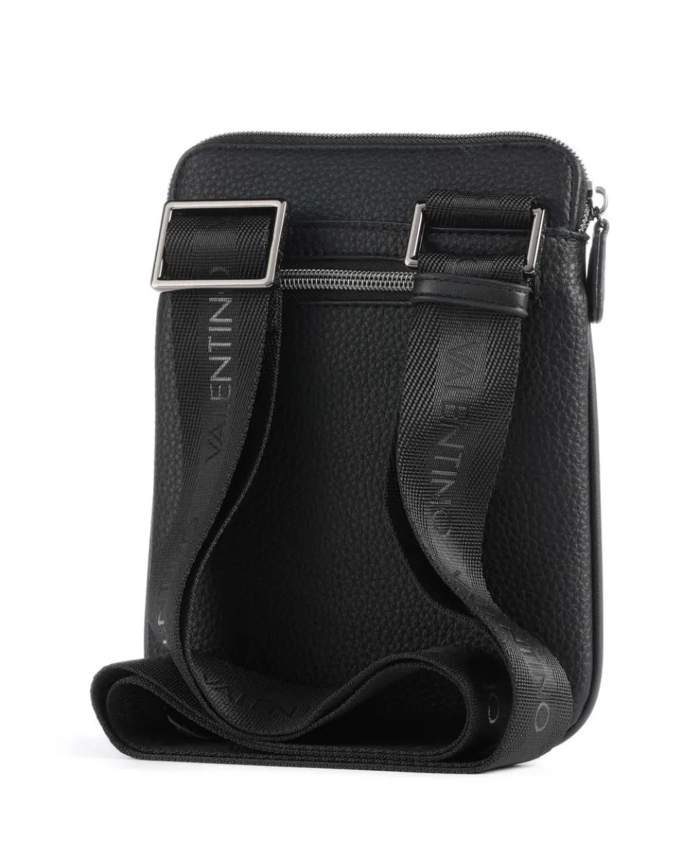 Efeo Umhängetasche Lederimitat schwarz