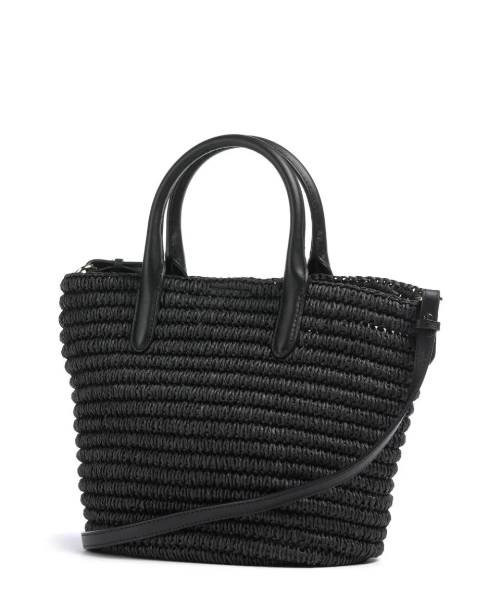 Brie 22 Handtasche Bast schwarz