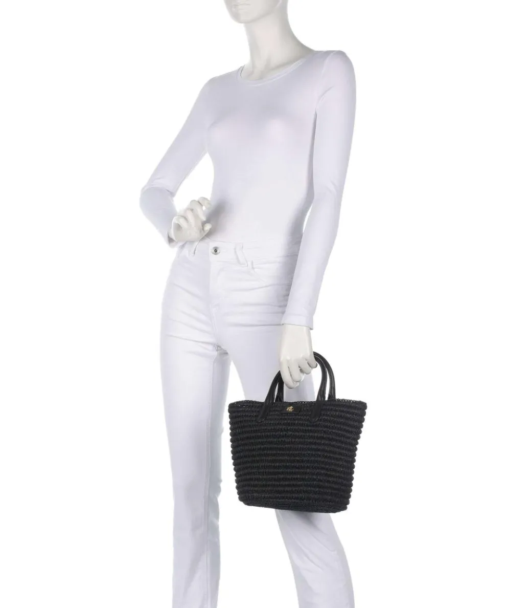 Brie 22 Handtasche Bast schwarz